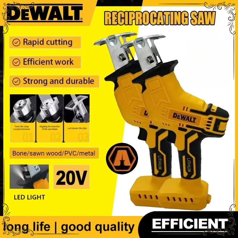 Metal Saw Reciprocating - Serra Recíproca Sem Escovas Dewalt 2800RPM,