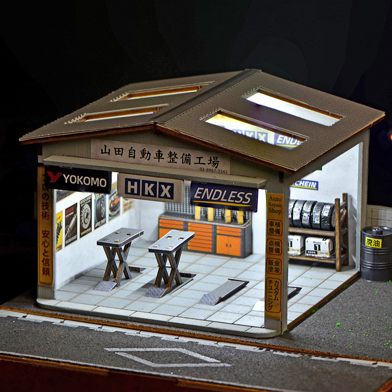 Kit de Diorama de Oficina de R - Auto Repair Shops avaliação e preço